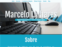 Tablet Screenshot of marcelolinhares.com